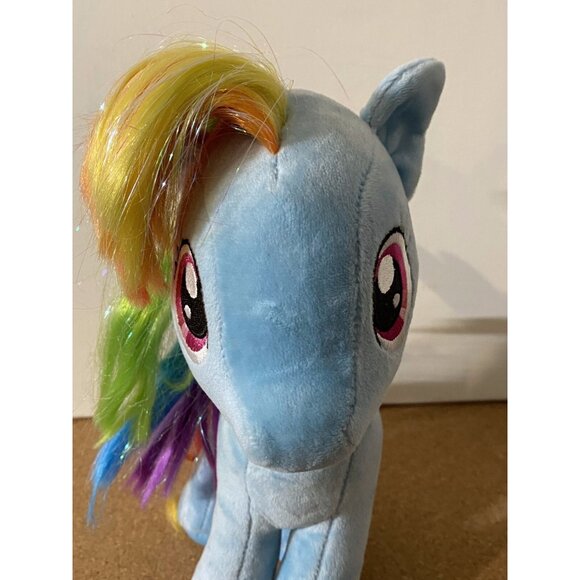 Ty Sparkle Rainbow Dash 11” My Little Pony Plush - Picture 6 of 8